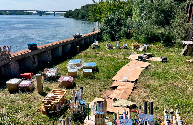 Одна из точек парковой части