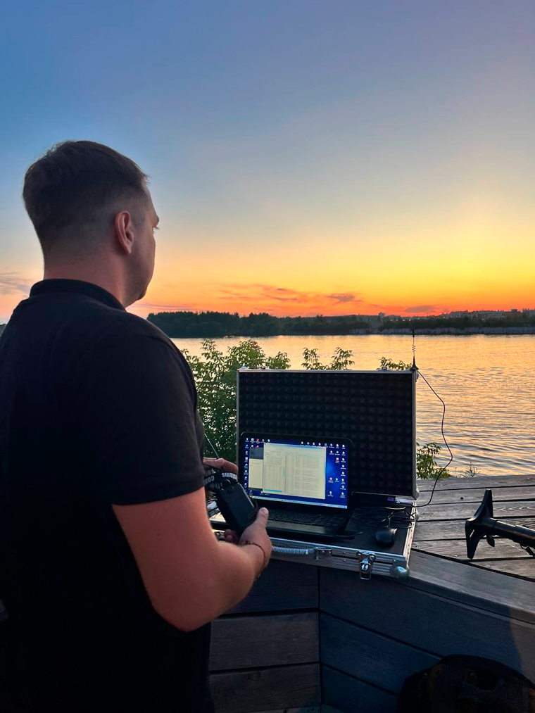 За несколько минут до запуска